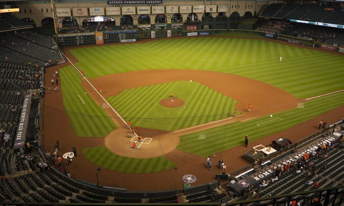 Daikin Park - Section 321 Seat View