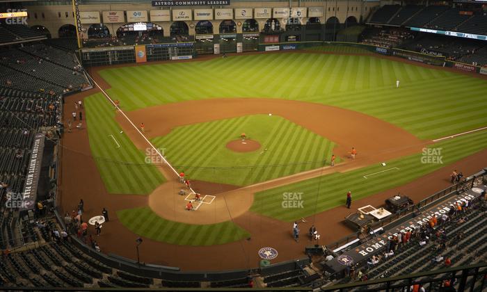 Daikin Park - Section 321 Seat View