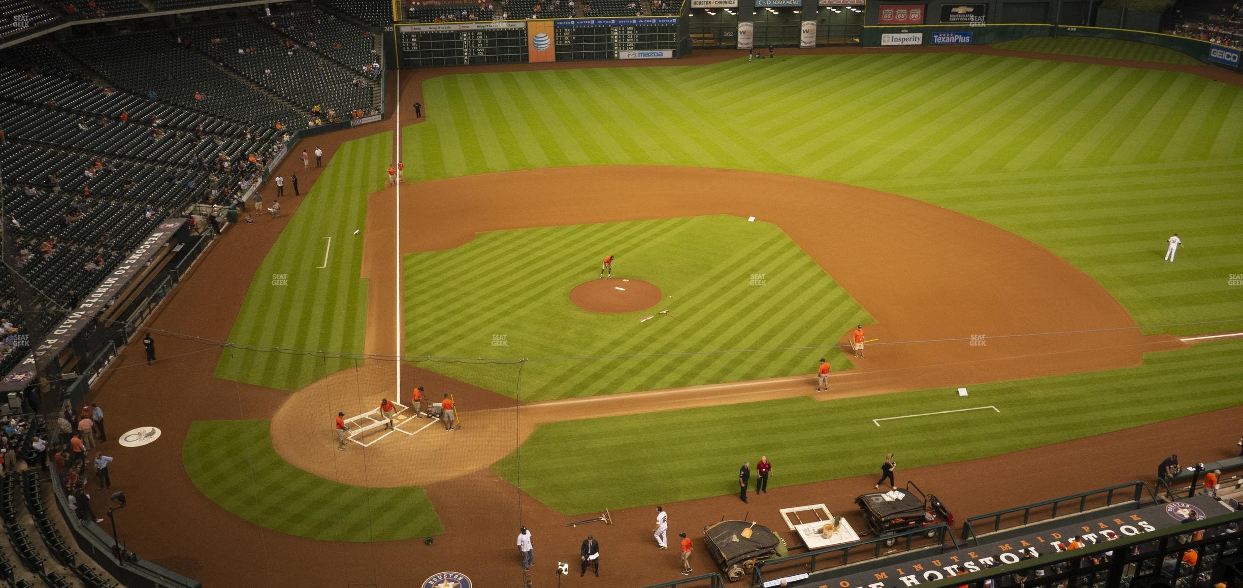 Daikin Park - Section 323 Seat View