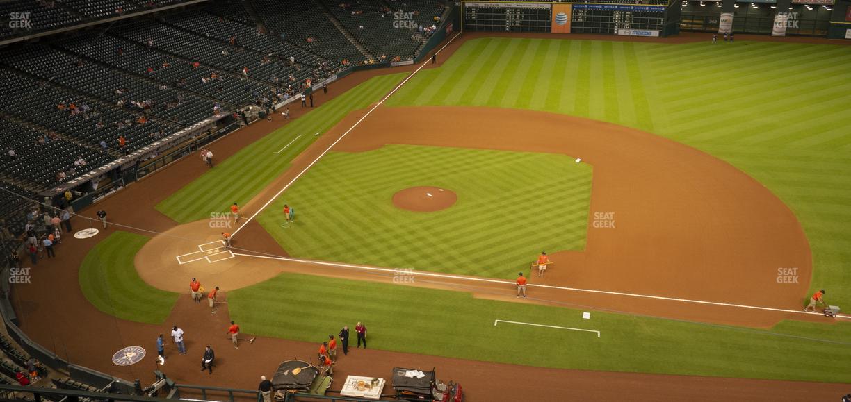 Daikin Park - Section 325 Seat View