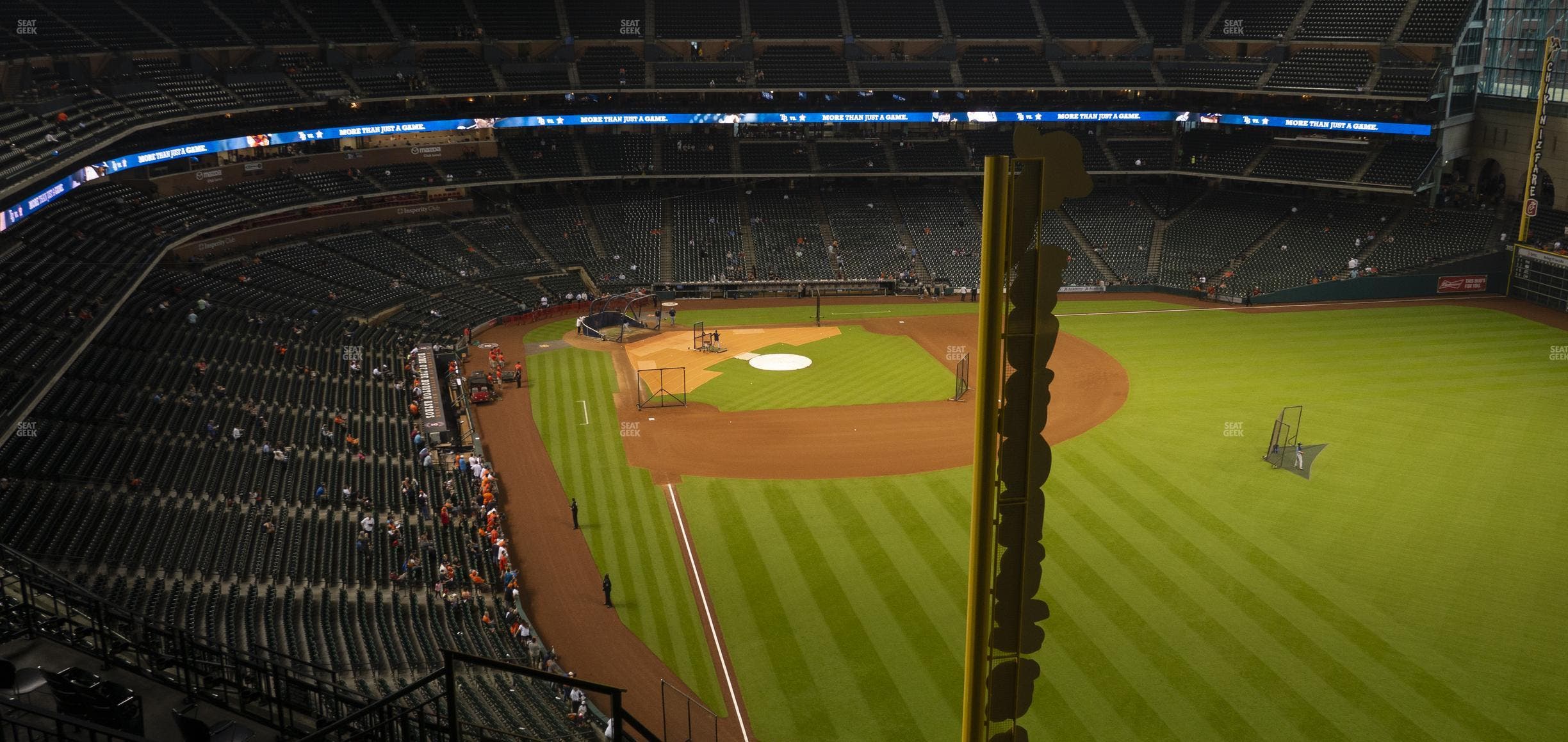 Daikin Park - Section 398 Seat View
