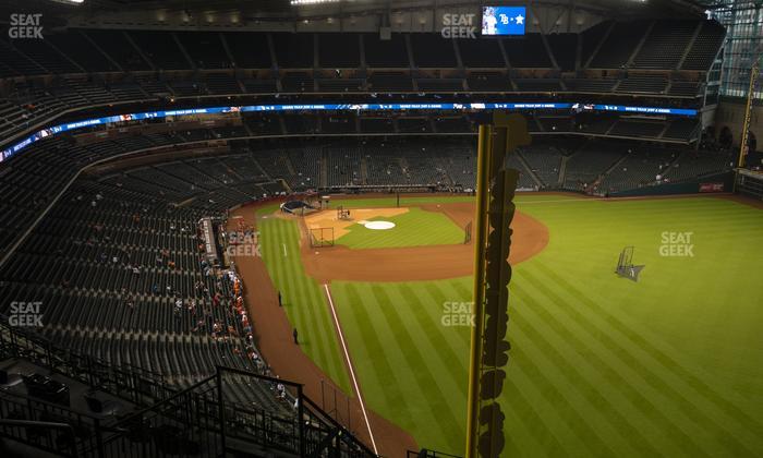 Daikin Park - Section 398 Seat View