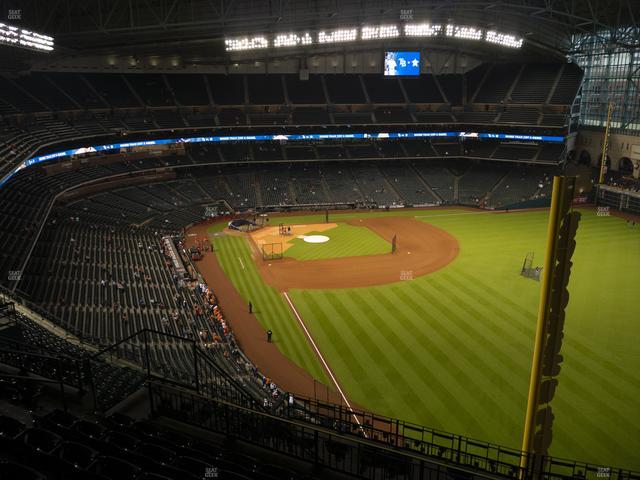 Daikin Park - Section 398 Seat View