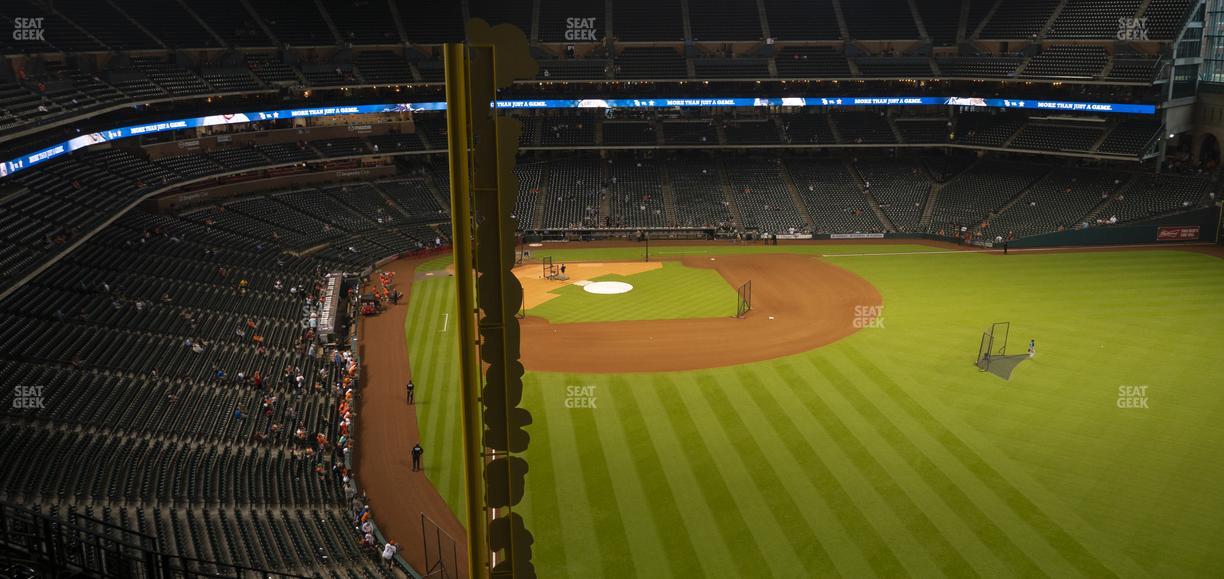 Daikin Park - Section 399 Seat View