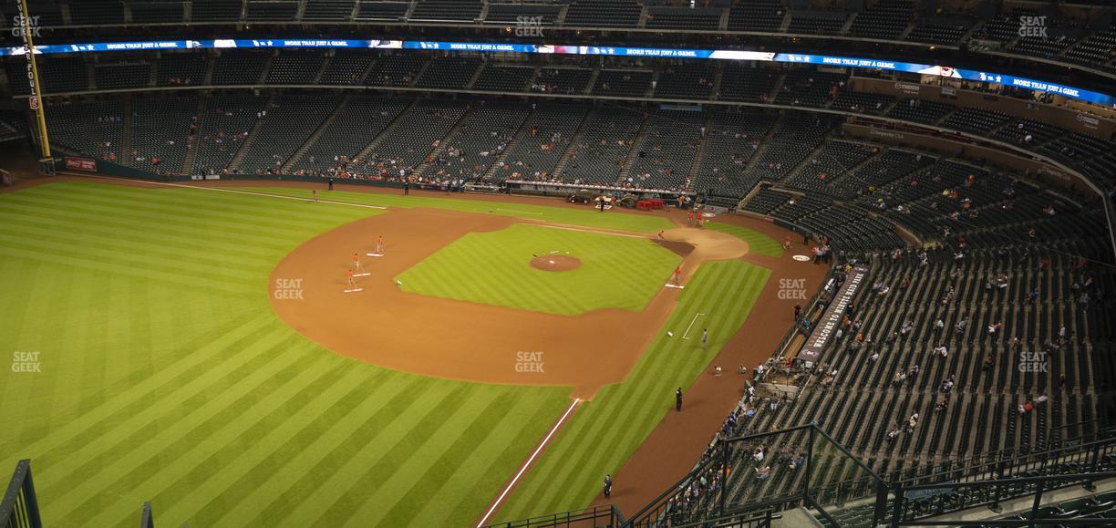 Daikin Park - Section 405 Seat View