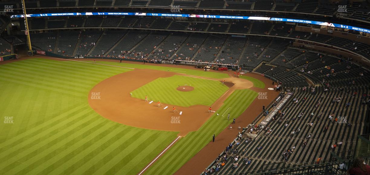 Daikin Park - Section 406 Seat View