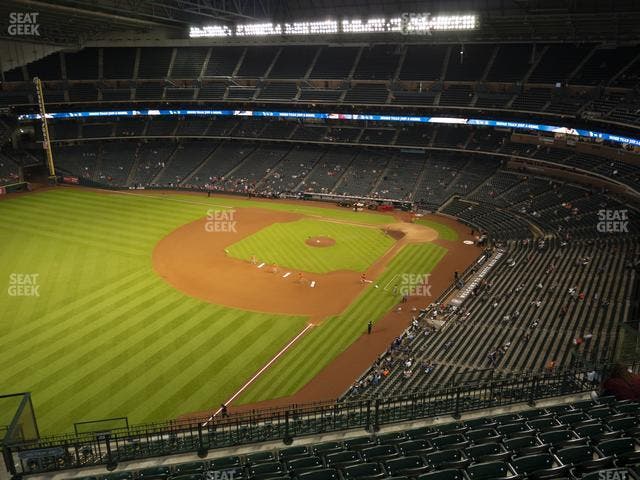 Daikin Park - Section 406 Seat View