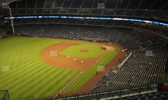 Daikin Park - Section 406 Seat View