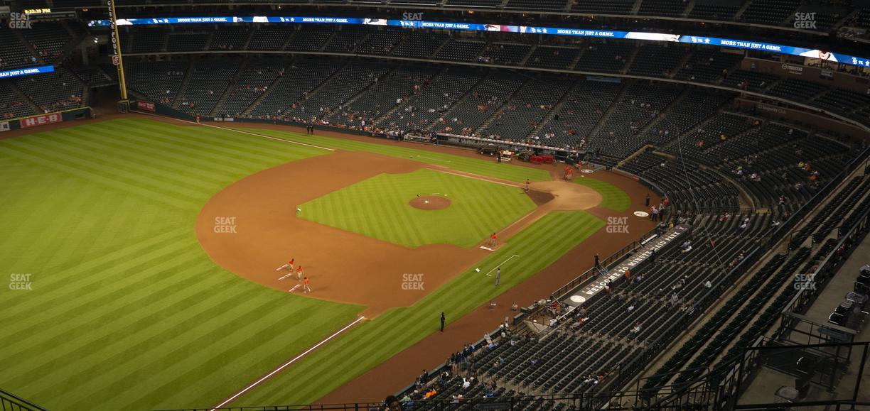 Daikin Park - Section 407 Seat View