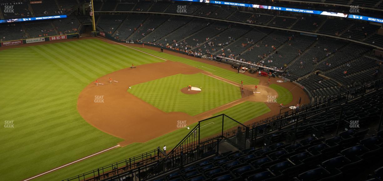 Daikin Park - Section 410 Seat View