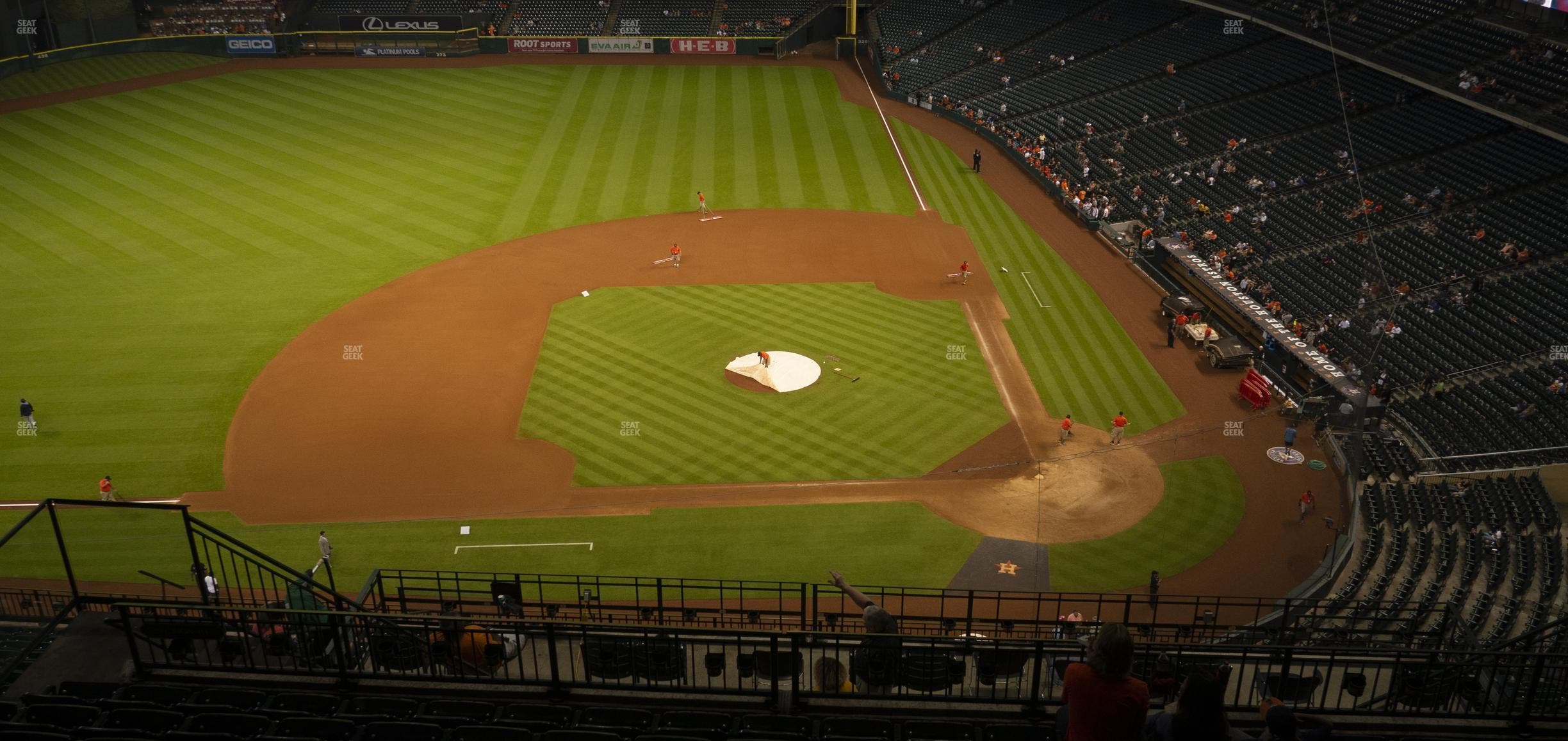 Daikin Park - Section 414 Seat View