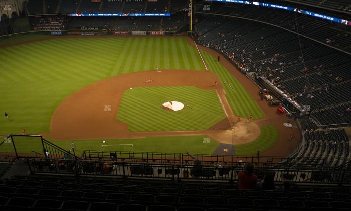 Daikin Park - Section 414 Seat View