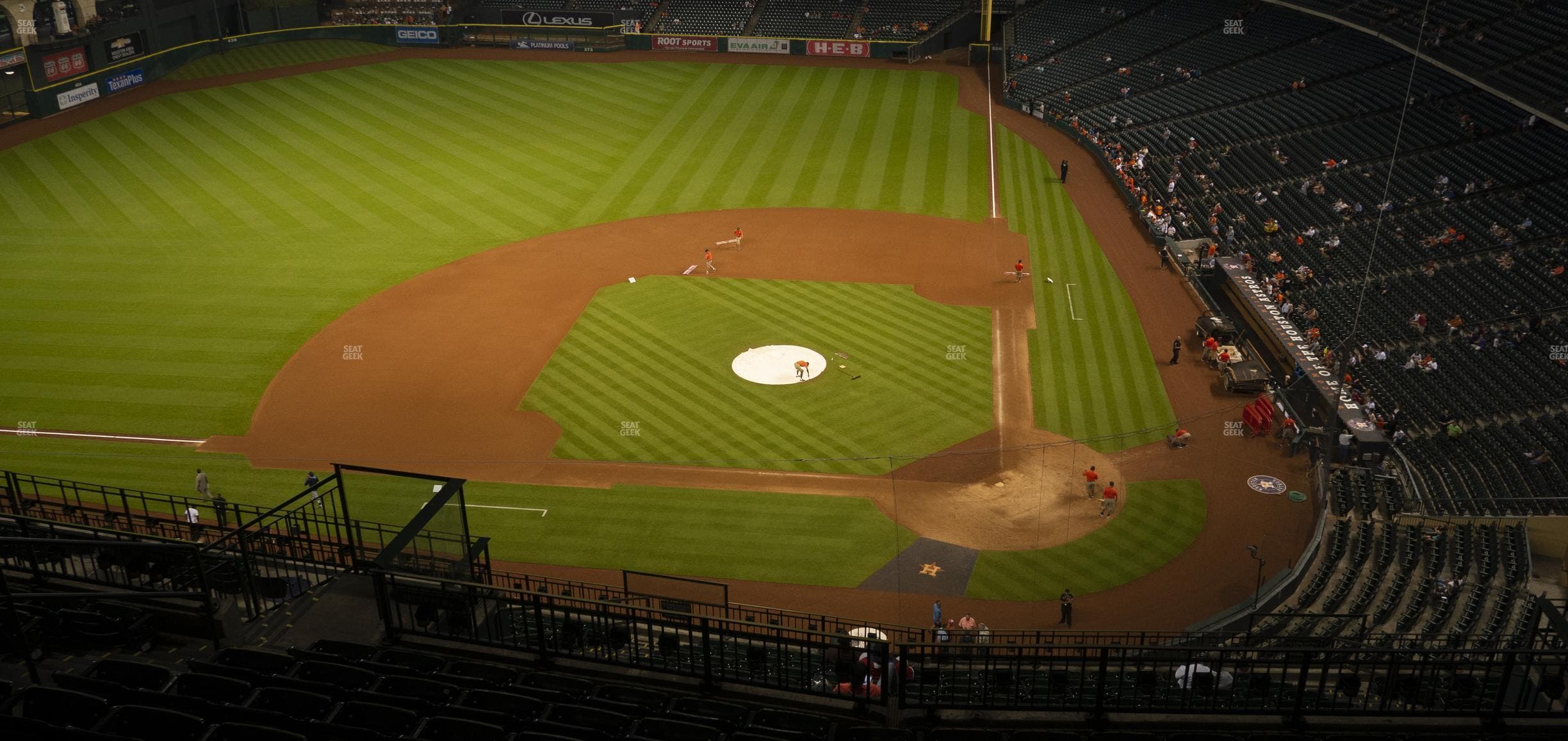 Daikin Park - Section 415 Seat View