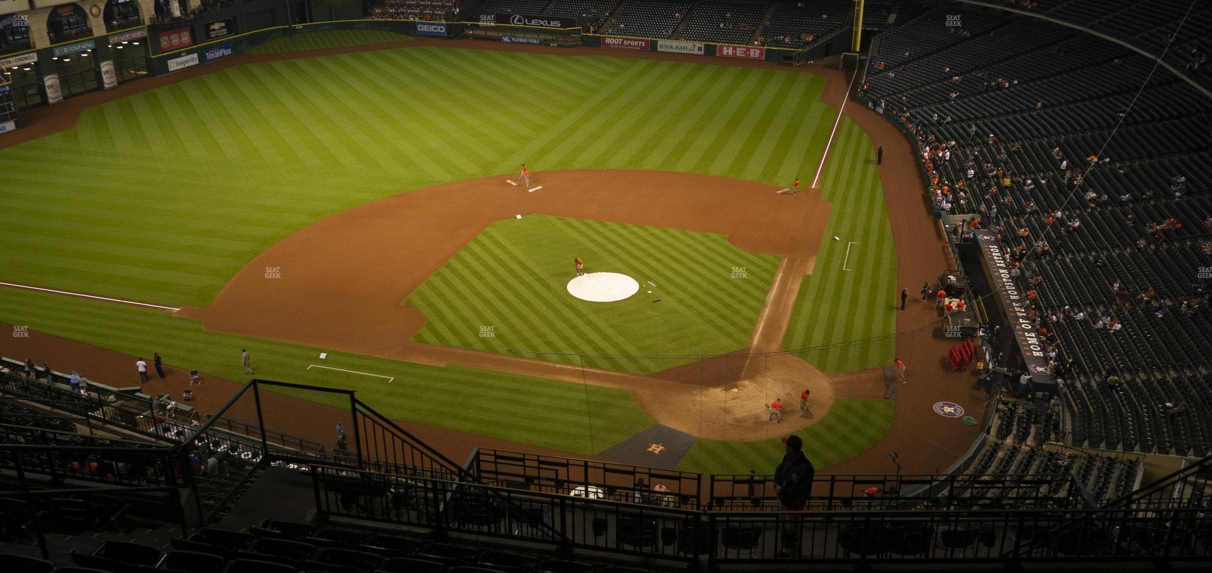 Daikin Park - Section 416 Seat View