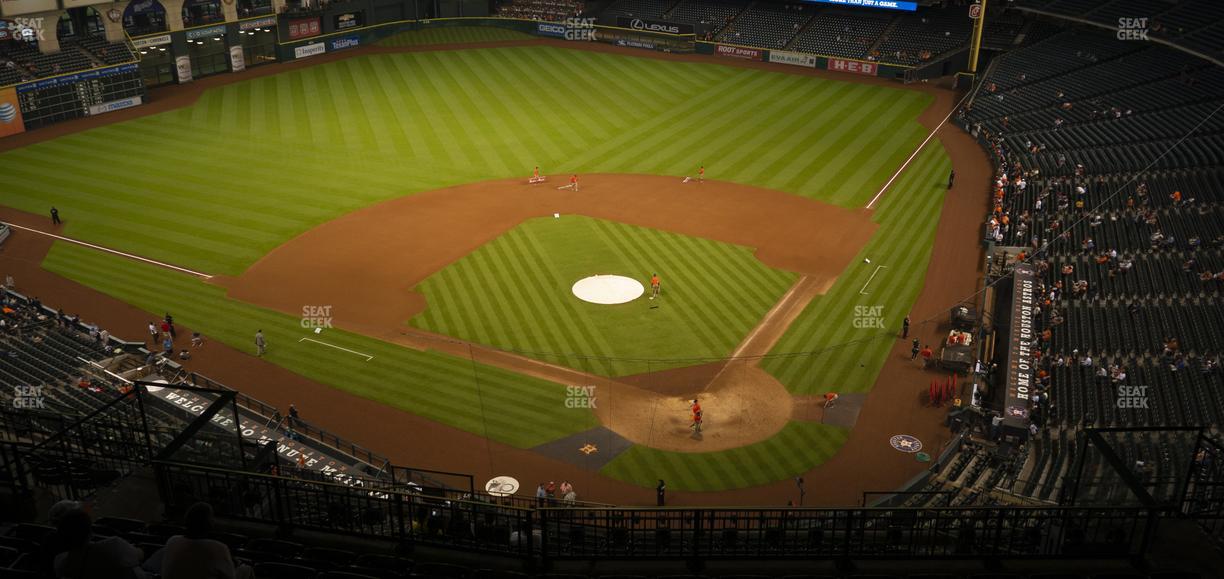 Daikin Park - Section 417 Seat View