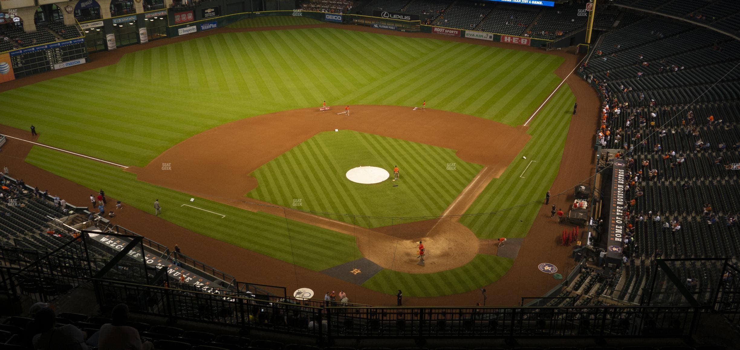 Daikin Park - Section 417 Seat View