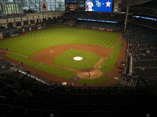 Daikin Park - Section 417 Seat View