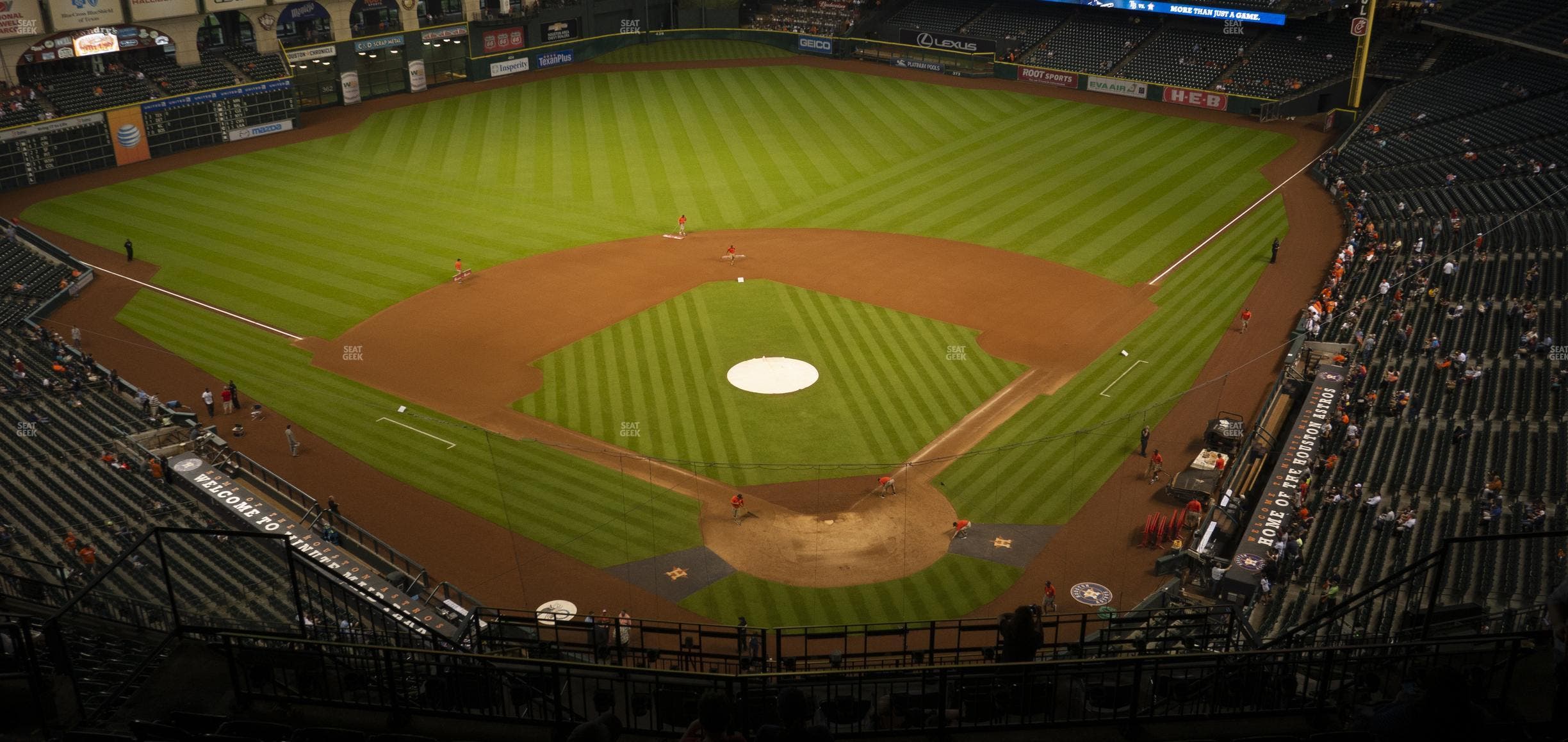 Daikin Park - Section 418 Seat View
