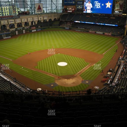 Daikin Park - Section 418 Seat View