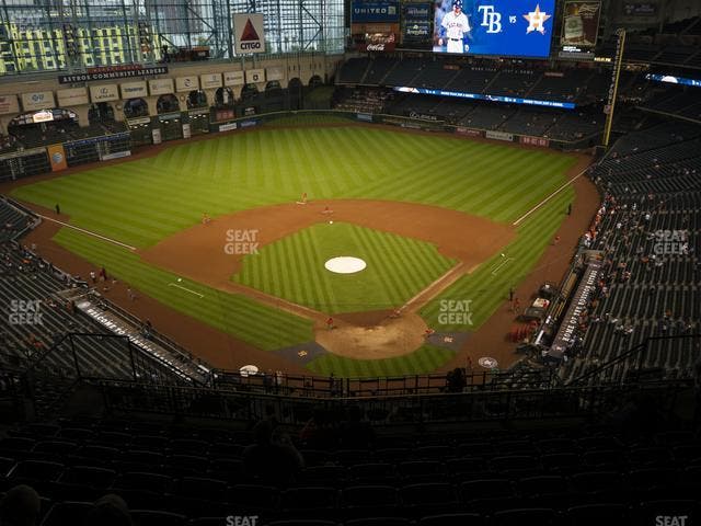 Daikin Park - Section 418 Seat View