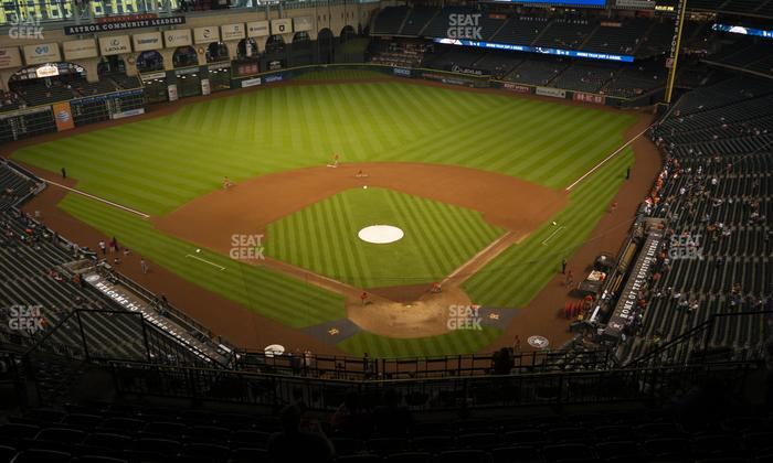 Daikin Park - Section 418 Seat View