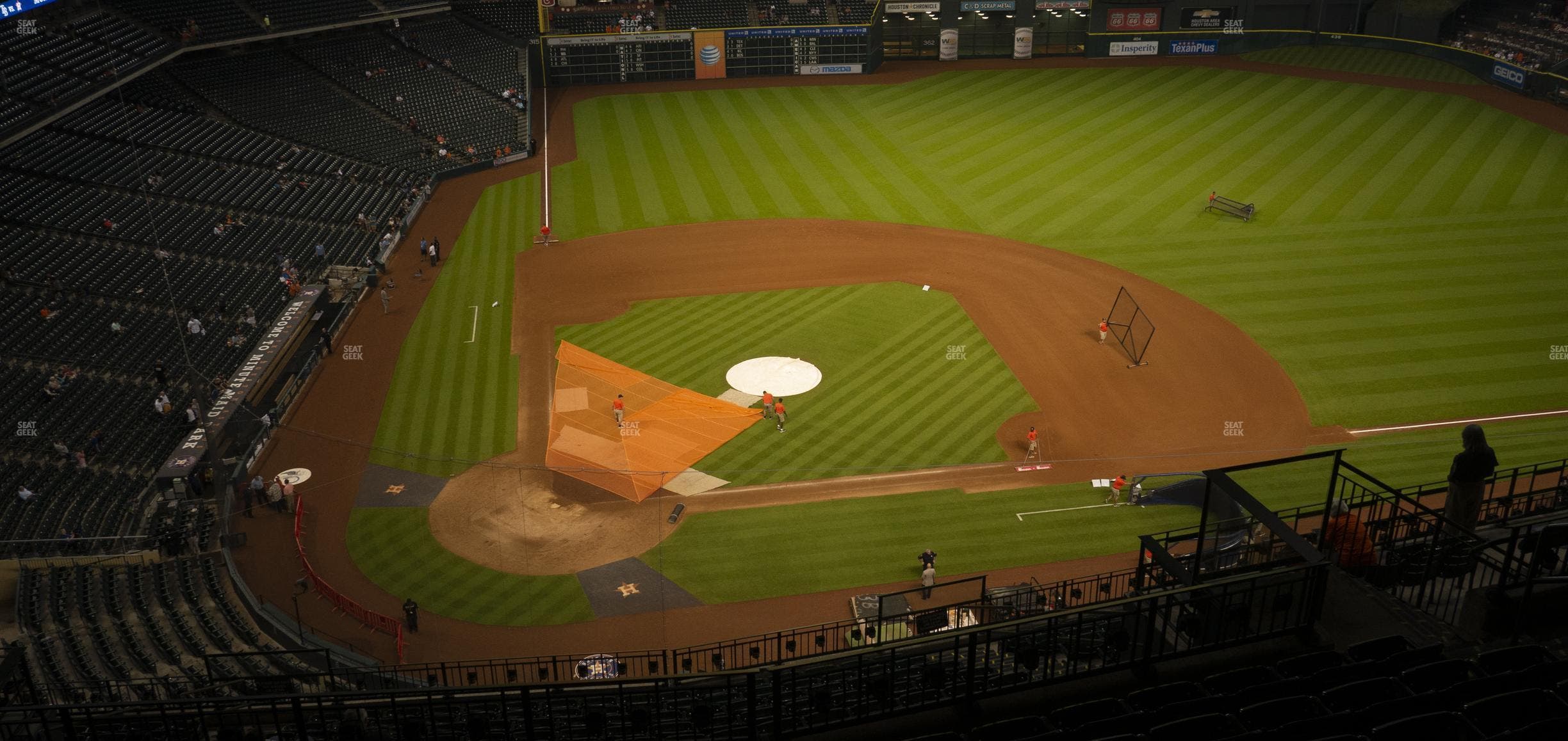Daikin Park - Section 423 Seat View