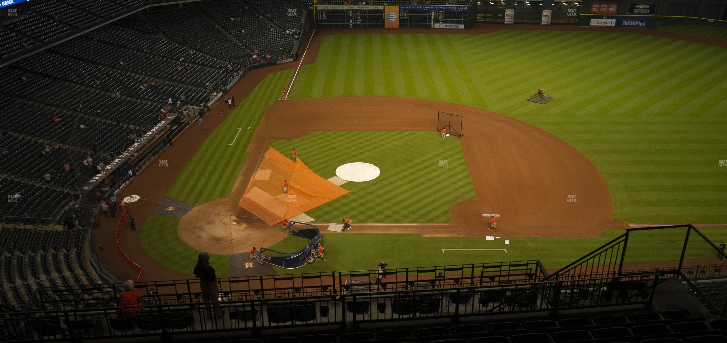 Daikin Park - Section 424 Seat View