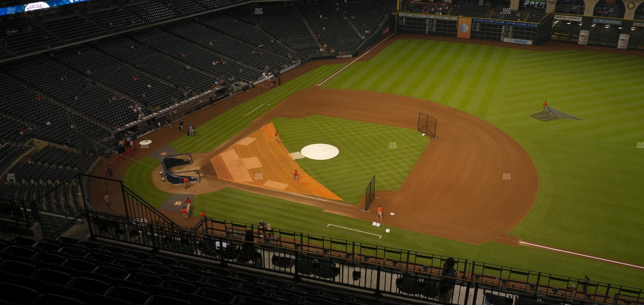 Daikin Park - Section 427 Seat View