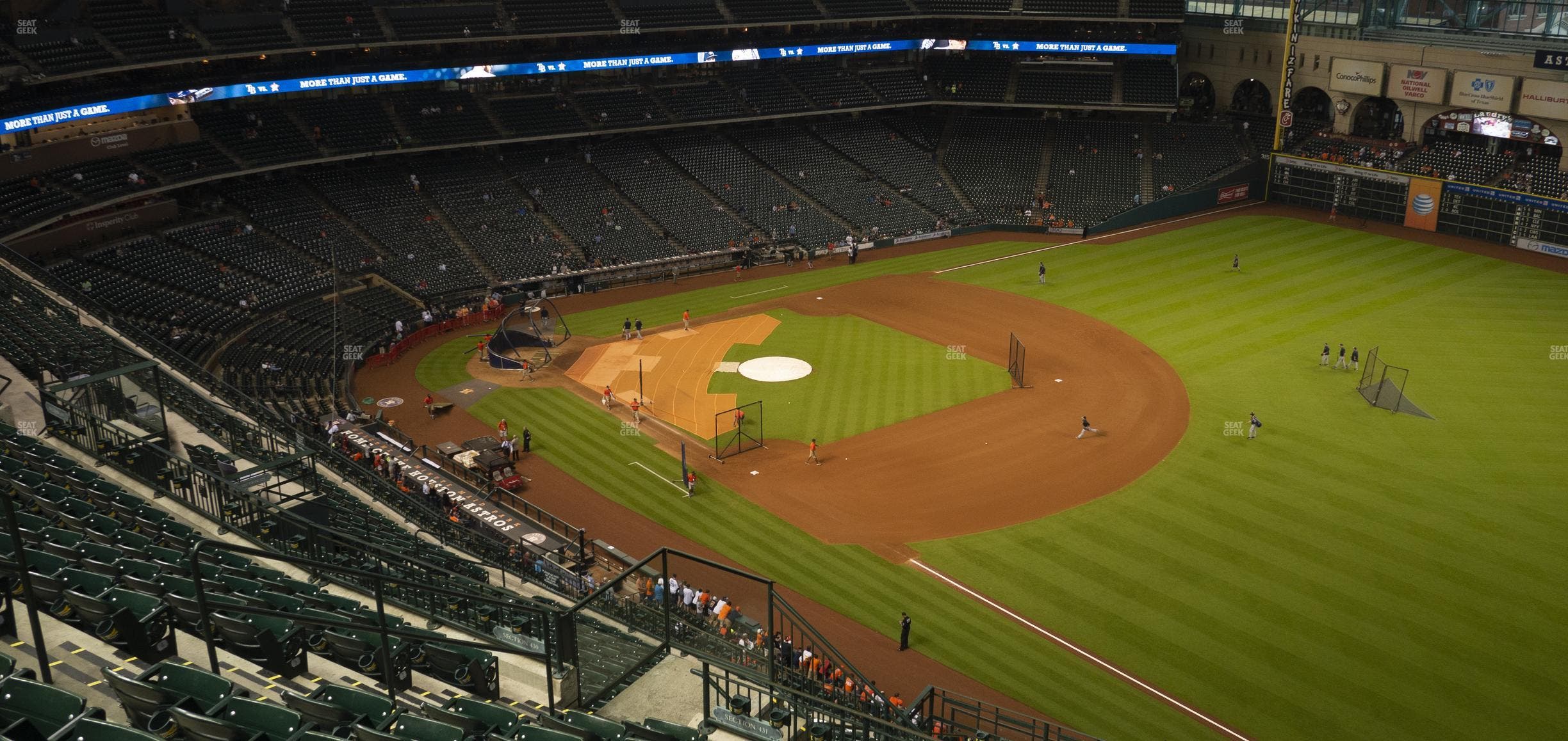 Daikin Park - Section 431 Seat View