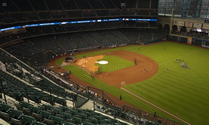 Daikin Park - Section 431 Seat View