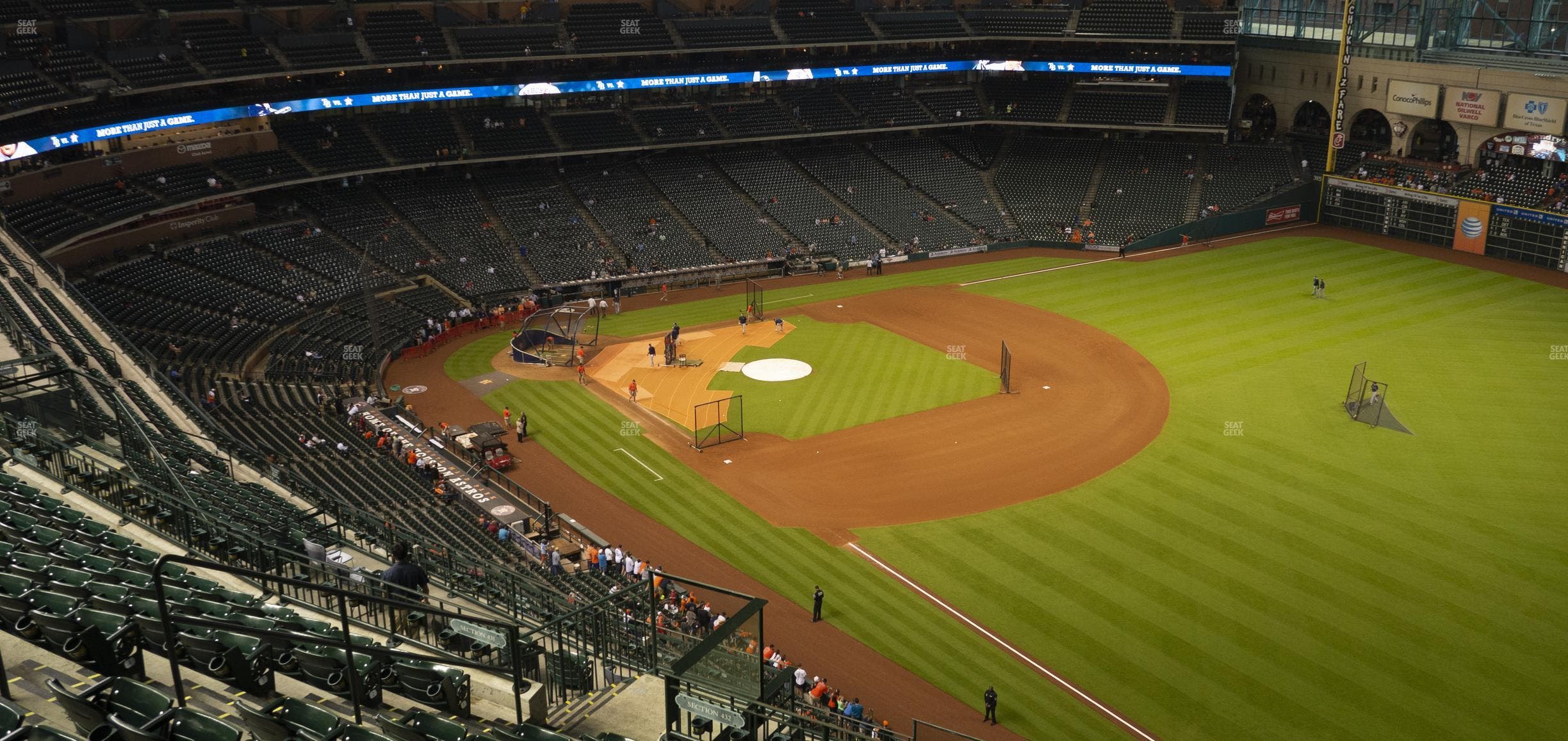 Daikin Park - Section 432 Seat View