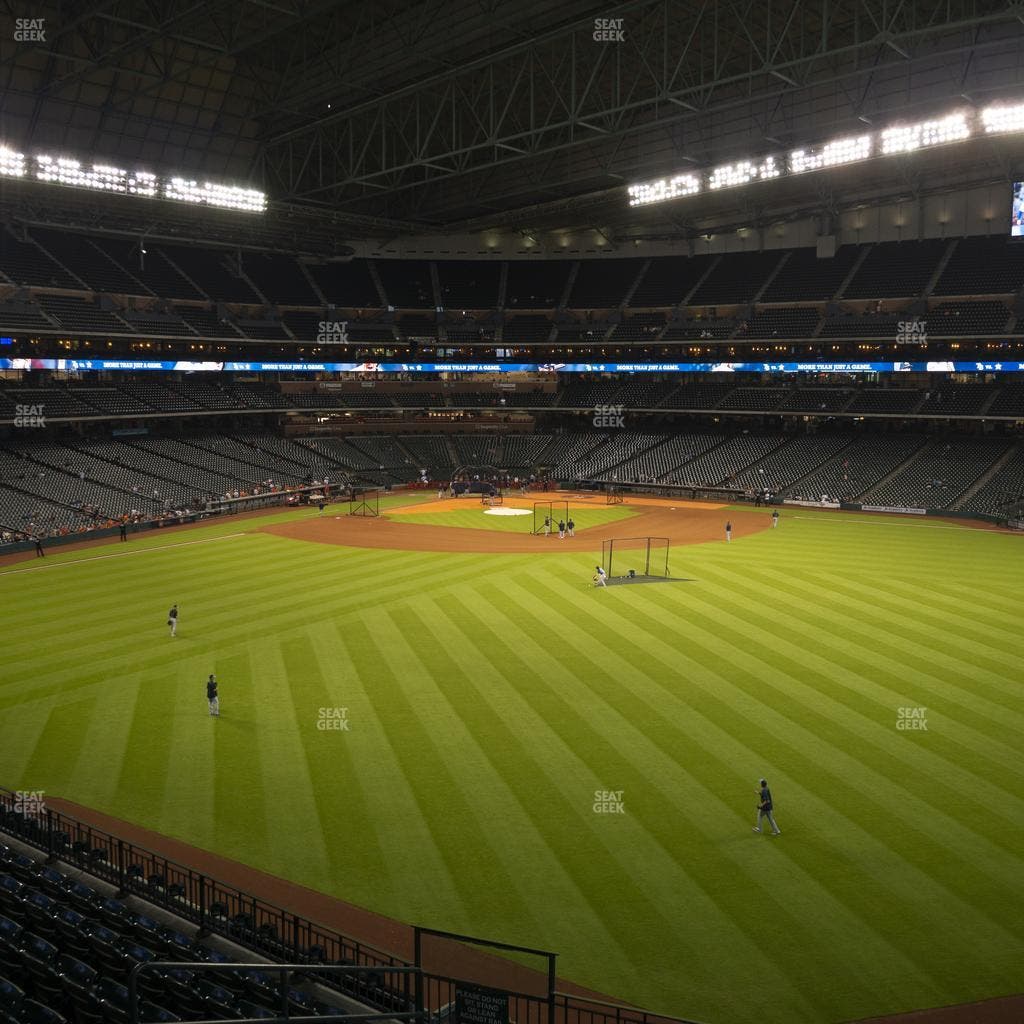 Daikin Park - Section Impact Networking Party Deck Seat View
