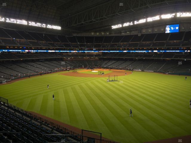 Daikin Park - Section Impact Networking Party Deck Seat View