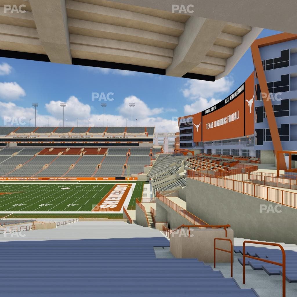 Darrell K Royal - Texas Memorial Stadium - Section 1 Seat View
