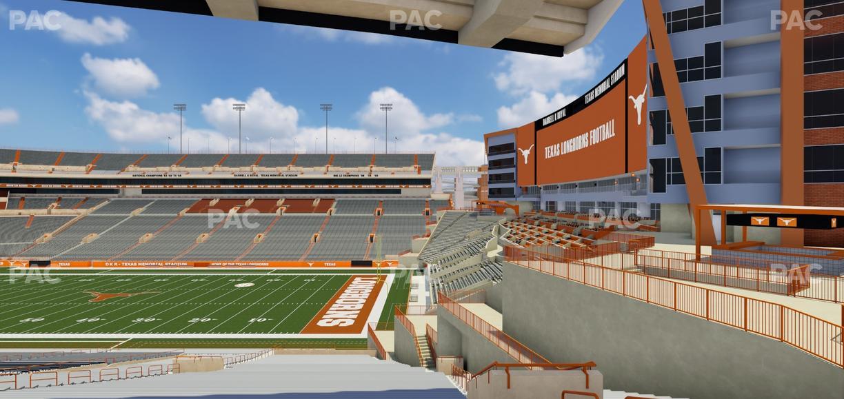 Darrell K Royal - Texas Memorial Stadium - Section 1 Seat View