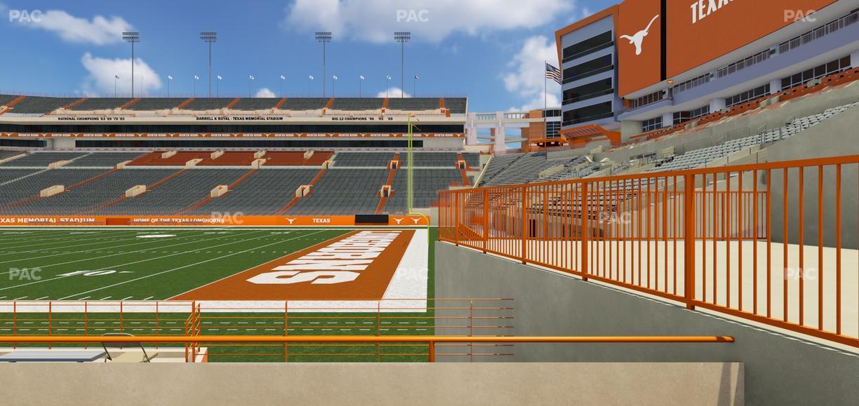 Darrell K Royal - Texas Memorial Stadium - Section 1 Seat View