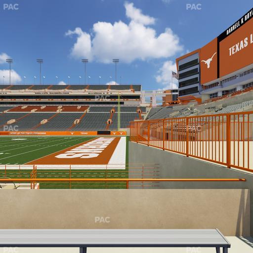Darrell K Royal - Texas Memorial Stadium - Section 1 Seat View