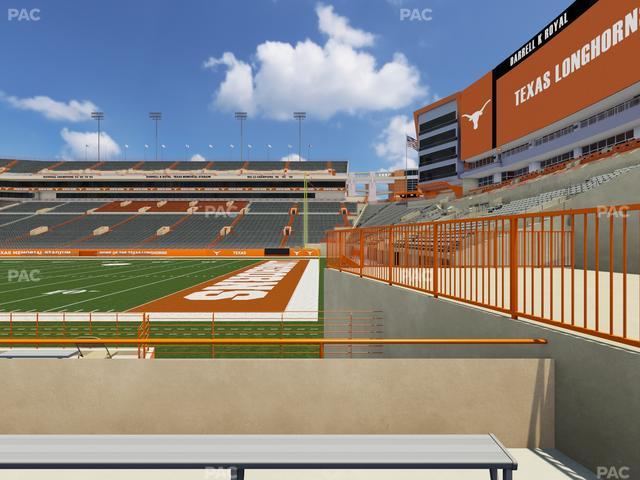 Darrell K Royal - Texas Memorial Stadium - Section 1 Seat View