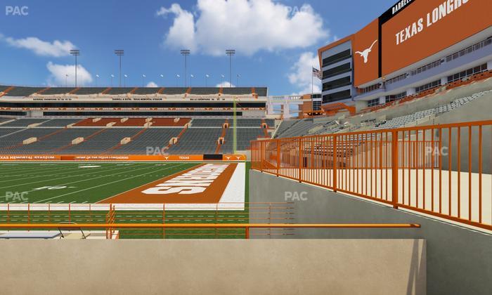 Darrell K Royal - Texas Memorial Stadium - Section 1 Seat View