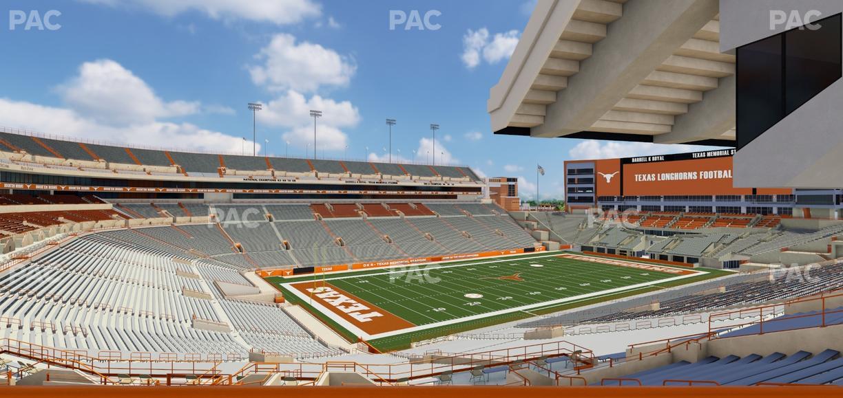 Darrell K Royal - Texas Memorial Stadium - Section 10 Seat View