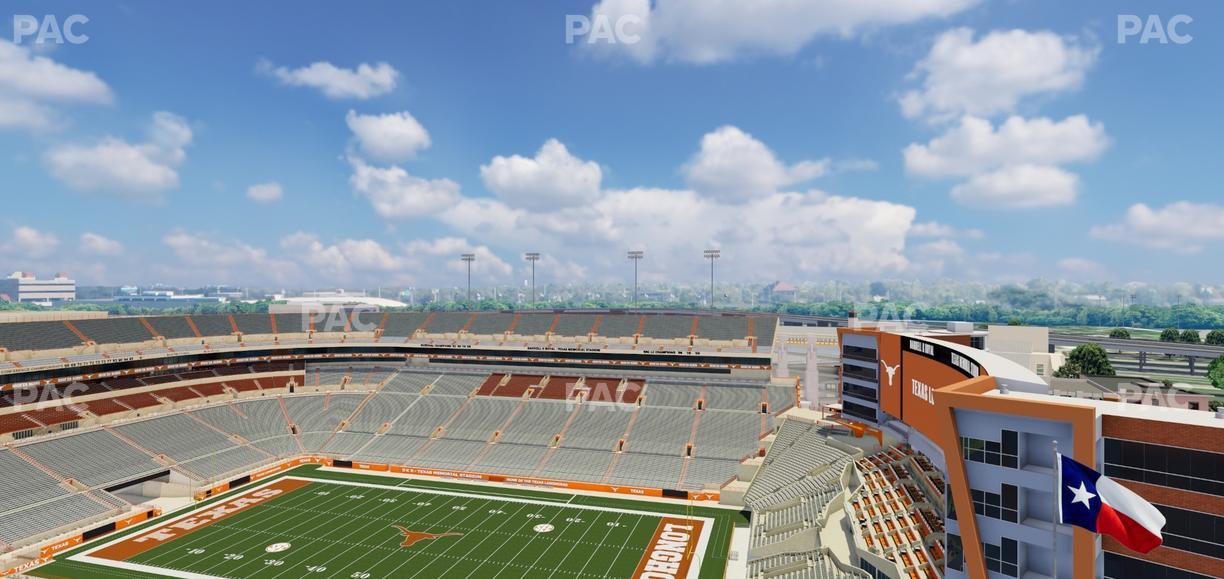 Darrell K Royal - Texas Memorial Stadium - Section 101 Seat View