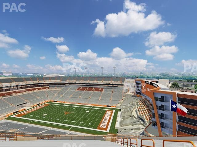 Darrell K Royal - Texas Memorial Stadium - Section 101 Seat View