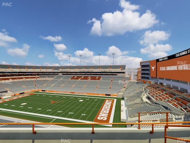 Darrell K Royal - Texas Memorial Stadium - Section 101 Seat View