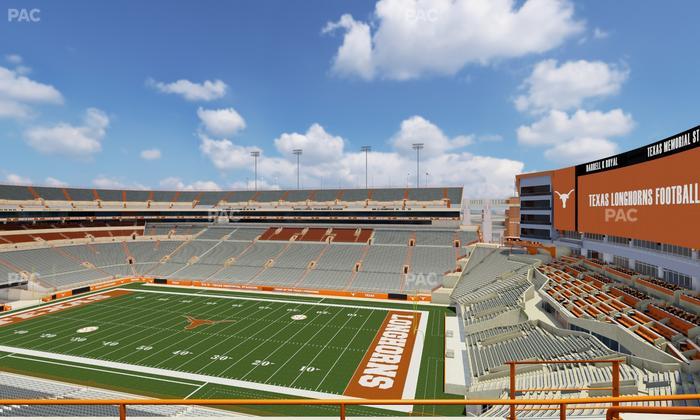 Darrell K Royal - Texas Memorial Stadium - Section 101 Seat View