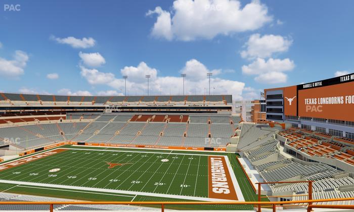 Darrell K Royal - Texas Memorial Stadium - Section 102 Seat View