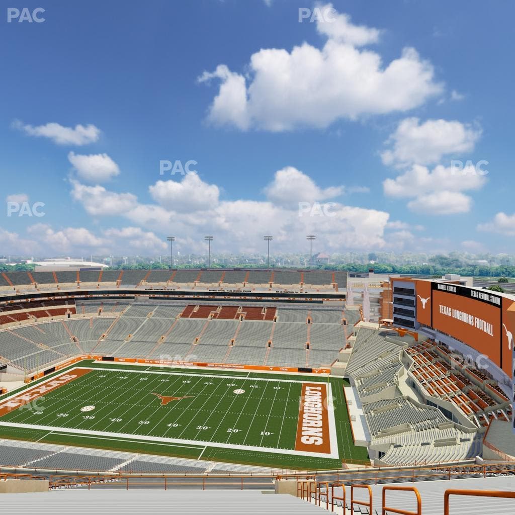 Darrell K Royal - Texas Memorial Stadium - Section 102 Seat View