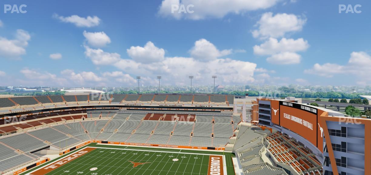Darrell K Royal - Texas Memorial Stadium - Section 102 Seat View