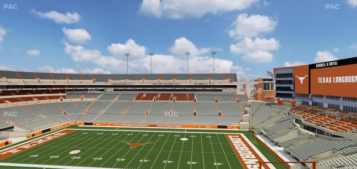 Darrell K Royal - Texas Memorial Stadium - Section 103 Seat View