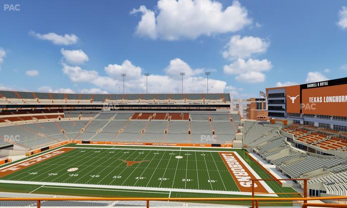 Darrell K Royal - Texas Memorial Stadium - Section 103 Seat View
