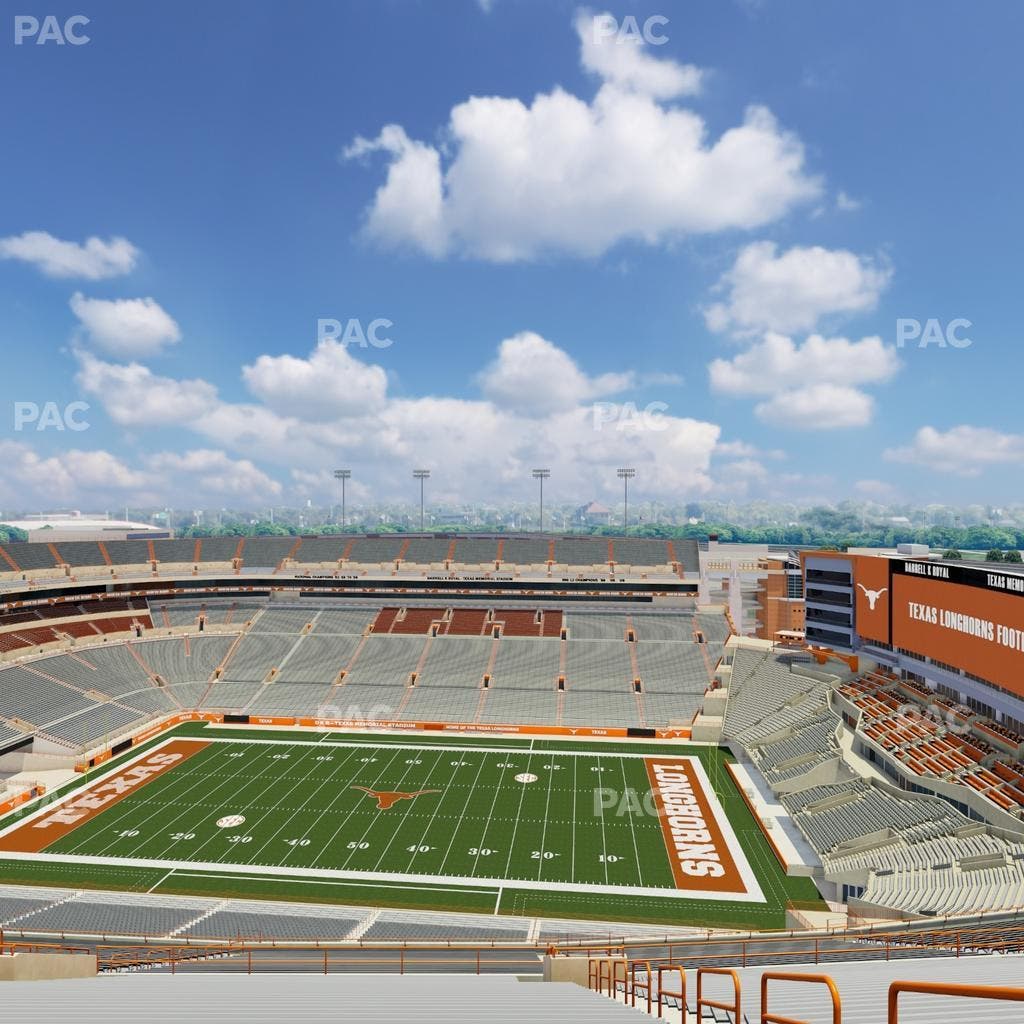 Darrell K Royal - Texas Memorial Stadium - Section 103 Seat View